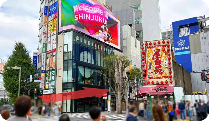 クロス新宿ビジョンの写真