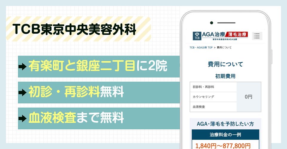 TCB東京中央美容外科の特徴まとめ