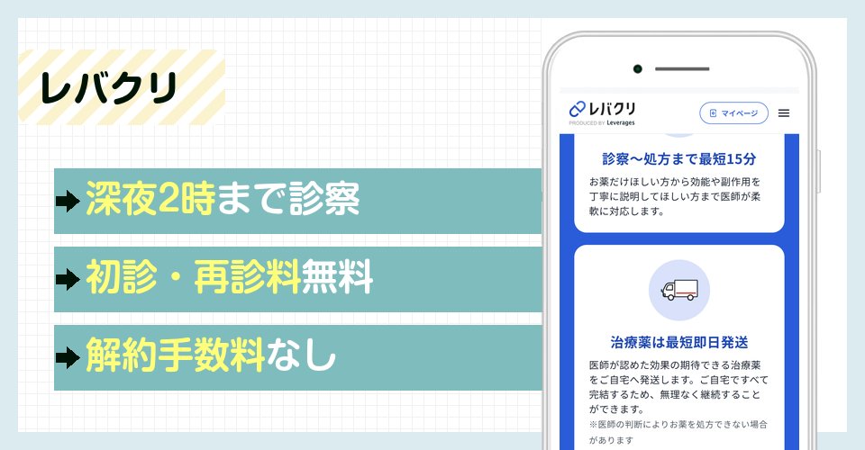 レバクリの特徴まとめ