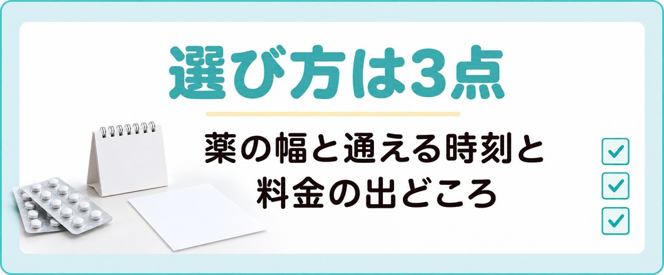 銀座のAGA治療で院を選ぶときに見る3点