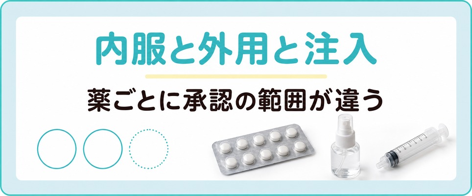 銀座と有楽町のAGA治療で使う内服と外用と注入