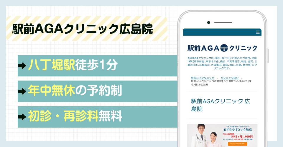 駅前AGAクリニック広島院