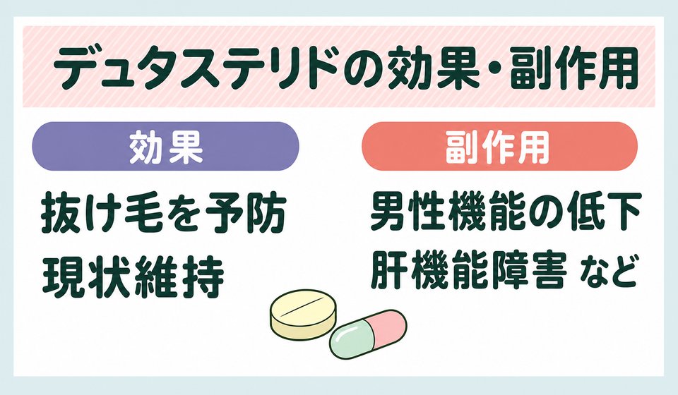 デュタステリドの効果・副作用