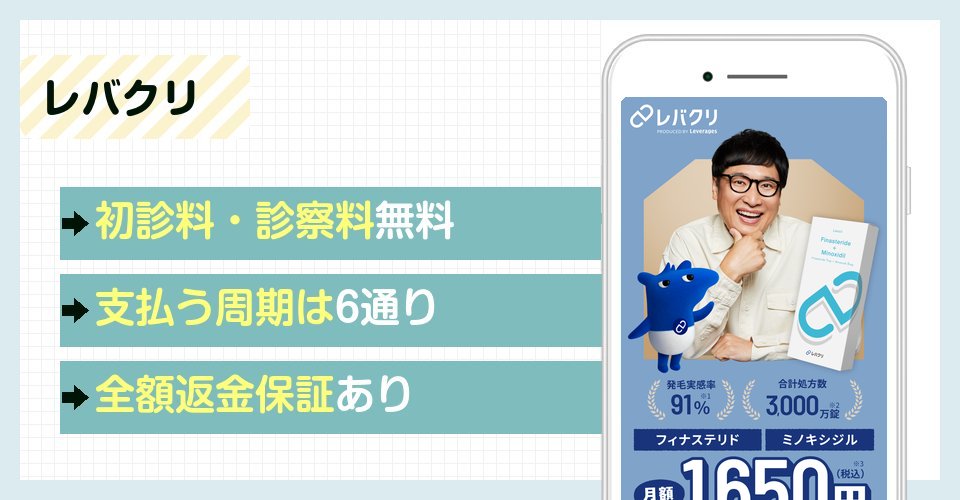 レバクリの特徴まとめ