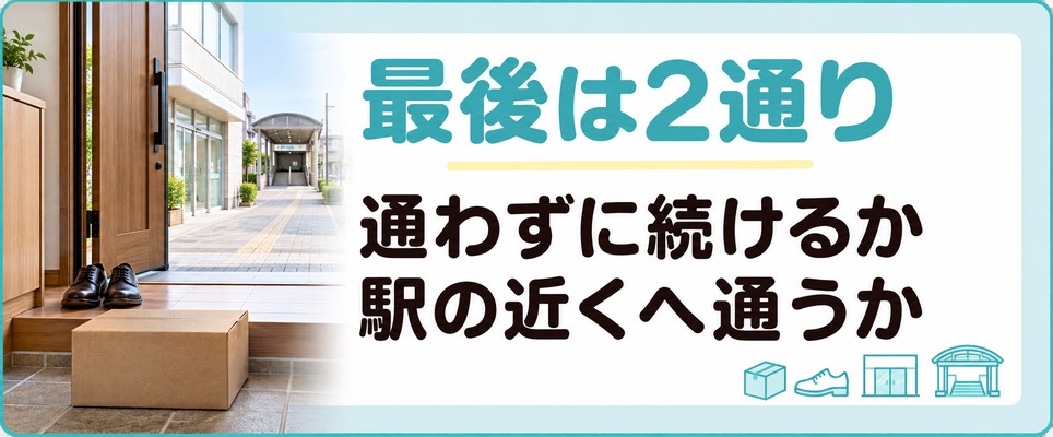 池袋のAGA治療をオンラインで続けるか駅の近くへ通うかで選び分けられることを示す章扉