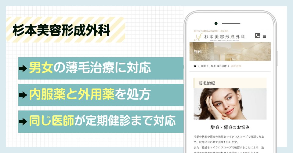 杉本美容形成外科の特徴まとめ