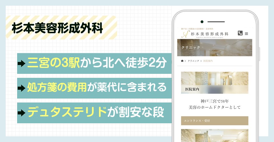 杉本美容形成外科の特徴まとめ