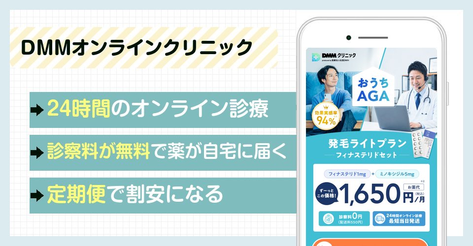 DMMオンラインクリニックの特徴まとめ