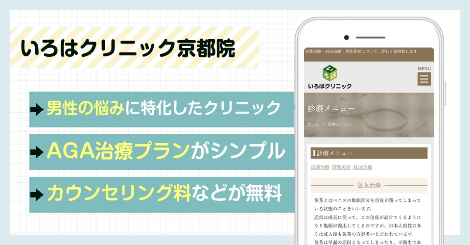 いろはクリニック京都院の特徴まとめ