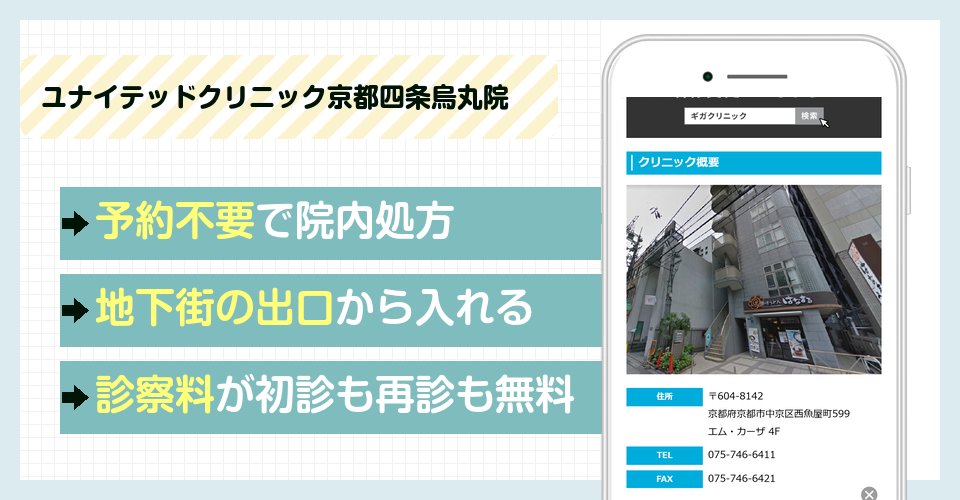 ユナイテッドクリニック京都四条烏丸院