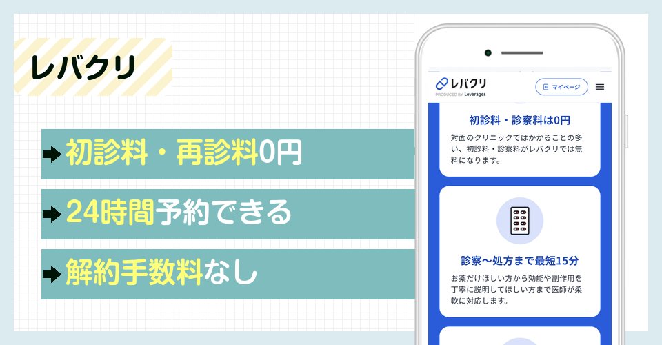 レバクリの特徴まとめ