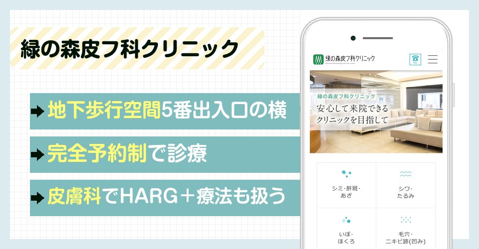 緑の森皮フ科クリニックの特徴まとめ