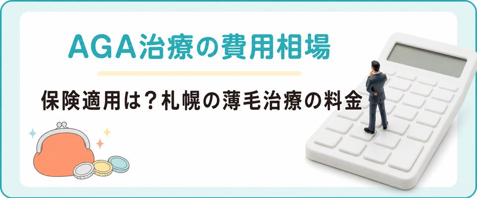 札幌AGA治療の費用相場などを解説