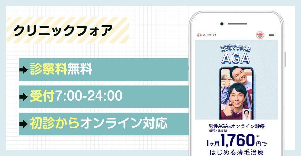 クリニックフォアの特徴まとめ