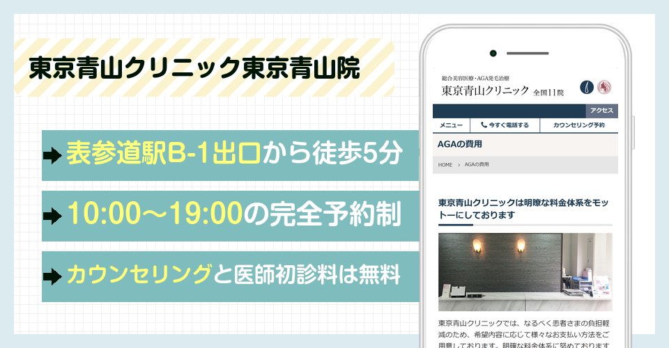 東京青山クリニック東京青山院の特徴まとめ