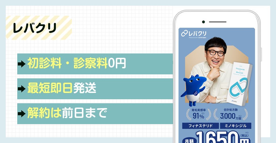レバクリの特徴まとめ