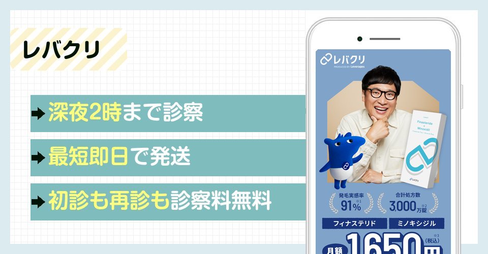レバクリの特徴まとめ