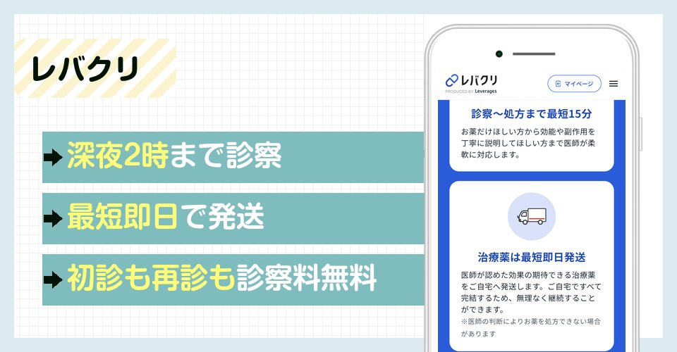 レバクリの特徴まとめ
