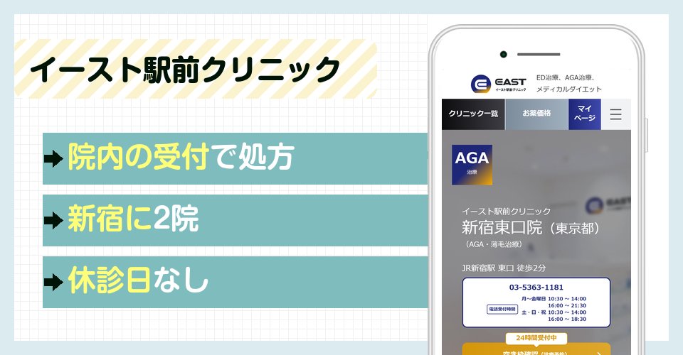 イースト駅前クリニックの特徴