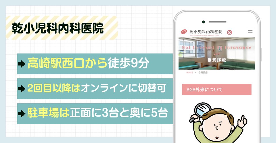 乾小児科内科医院の特徴まとめ