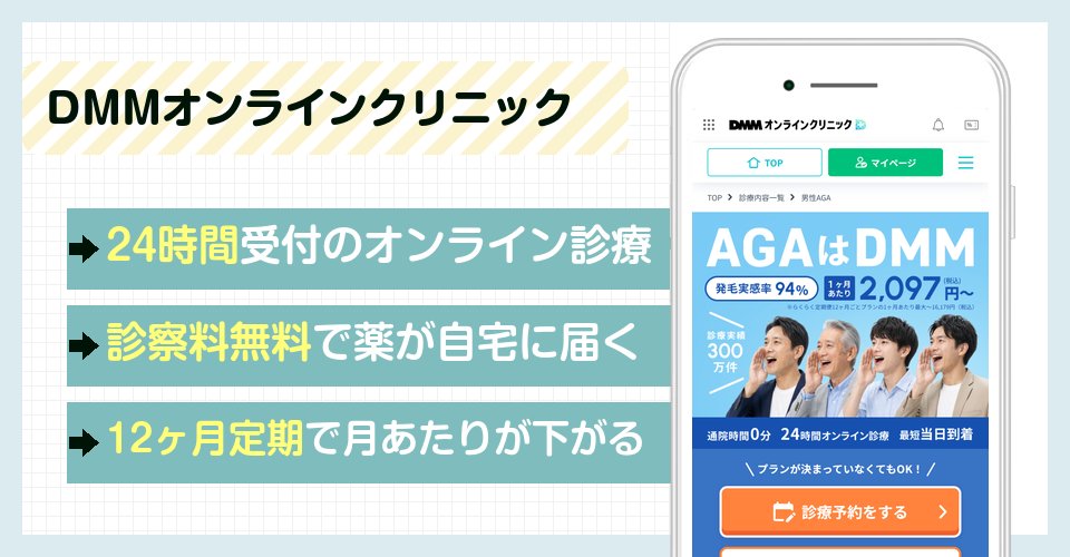 DMMオンラインクリニックの特徴まとめ