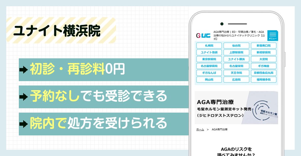 ユナイト横浜院の特徴まとめ