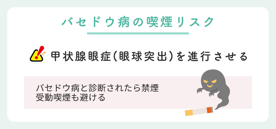 バセドウ病と喫煙のリスクまとめ