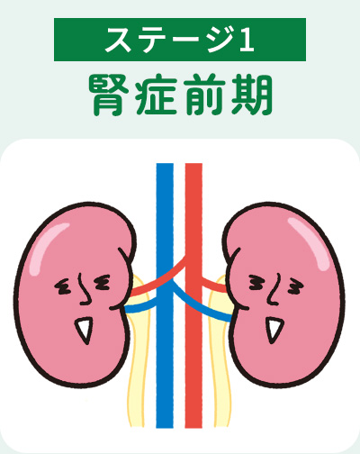 ステージ1腎症前期