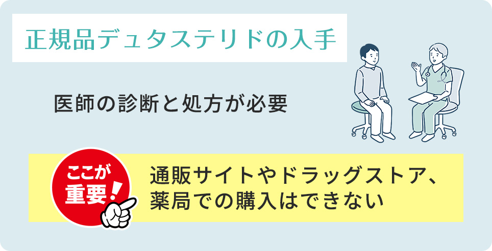 正規品デュタステリドの入手について