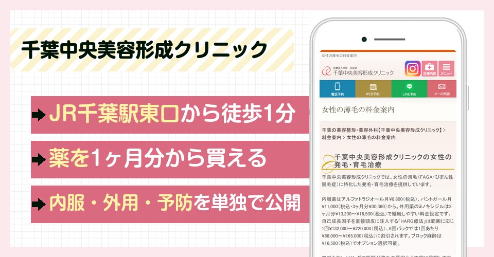 千葉中央美容形成クリニックの特徴まとめ