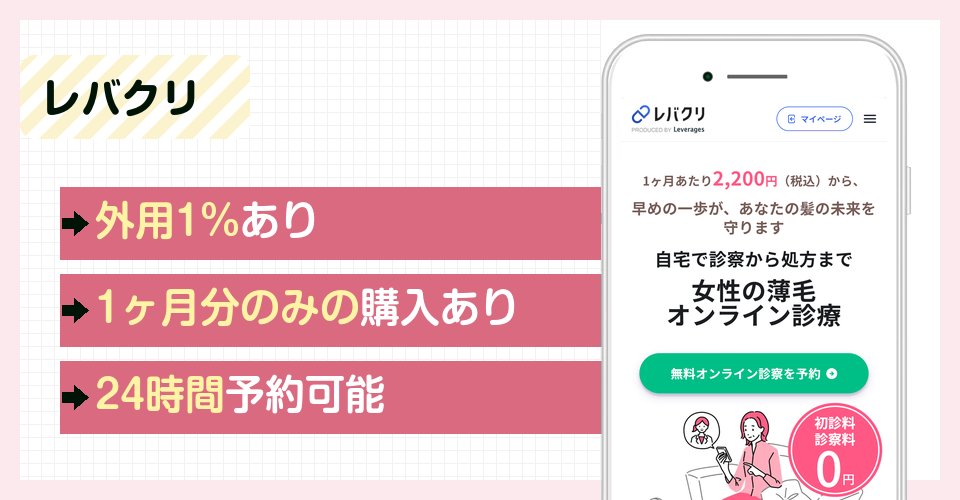 レバクリの特徴まとめ