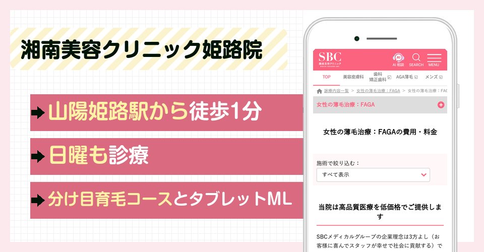 湘南美容クリニック姫路院の特徴まとめ