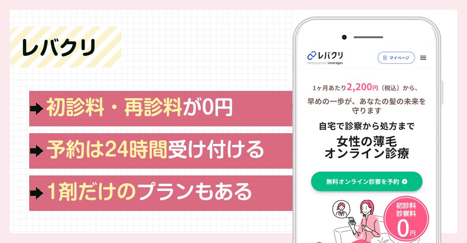 レバクリの特徴まとめ