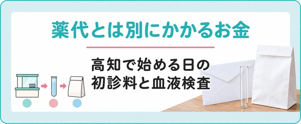 高知で薄毛治療を始める日に薬代とは別にかかる費用
