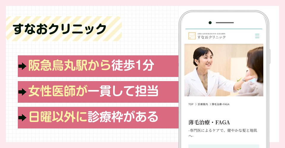 すなおクリニックの特徴まとめ