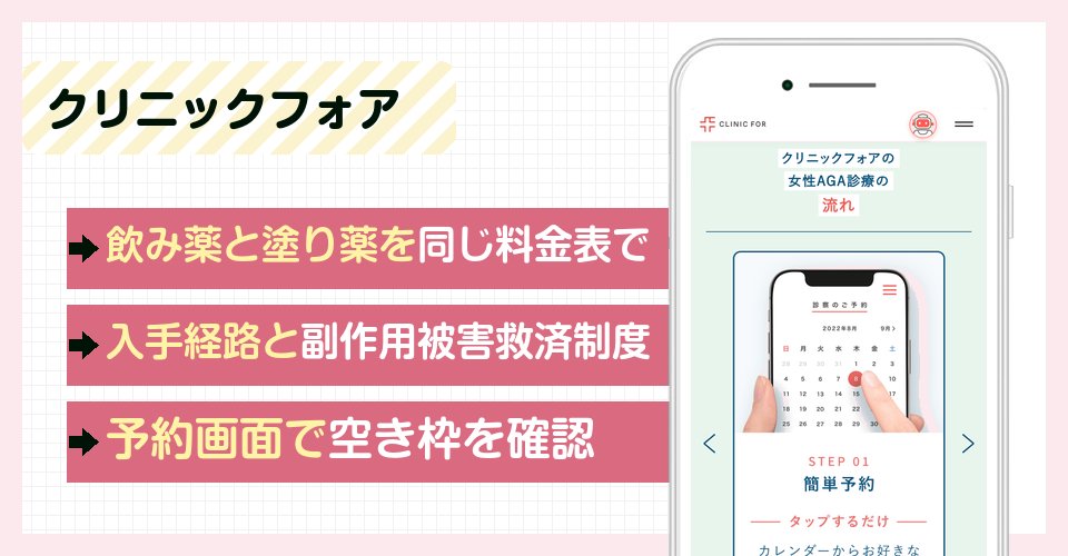 クリニックフォアの特徴まとめ
