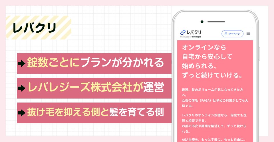 レバクリの特徴まとめ