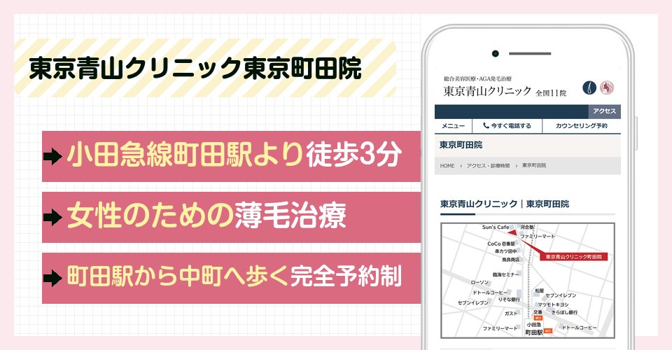 東京青山クリニック東京町田院の特徴まとめ