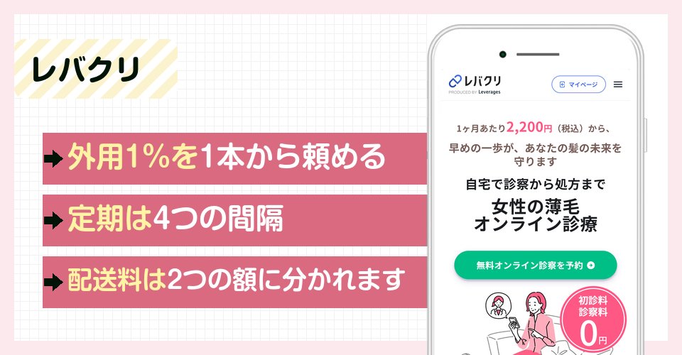 レバクリの特徴まとめ