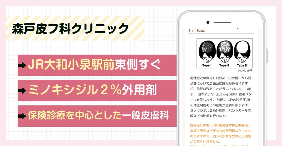 森戸皮フ科クリニックの特徴まとめ