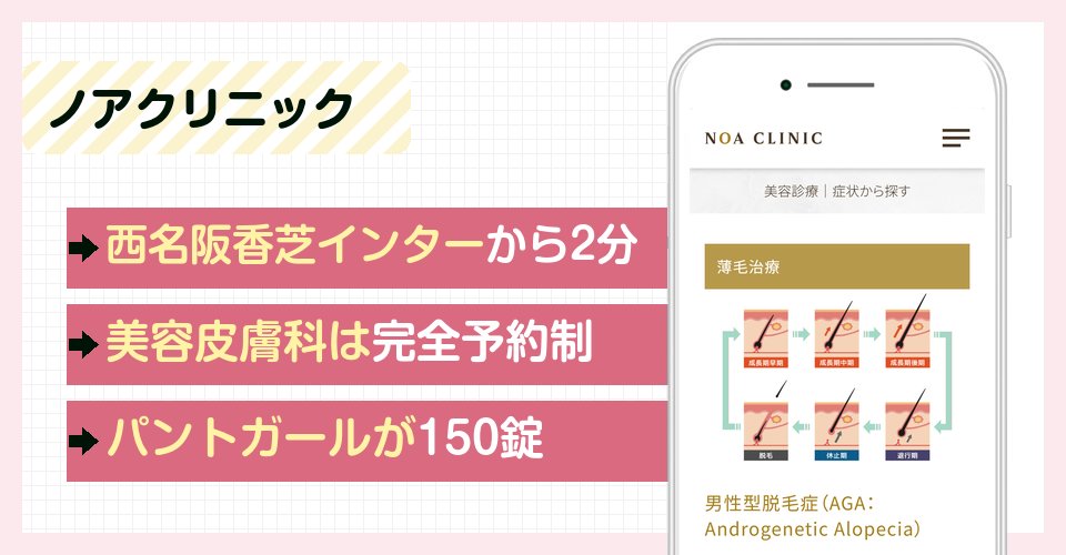ノアクリニックの特徴まとめ
