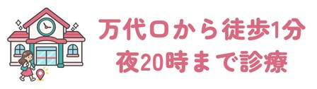 新潟駅万代口から徒歩1分で夜20時まで診療