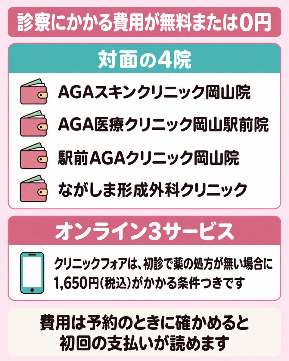 初回の支払いは薬代と診察料と検査費用の3つに分かれる