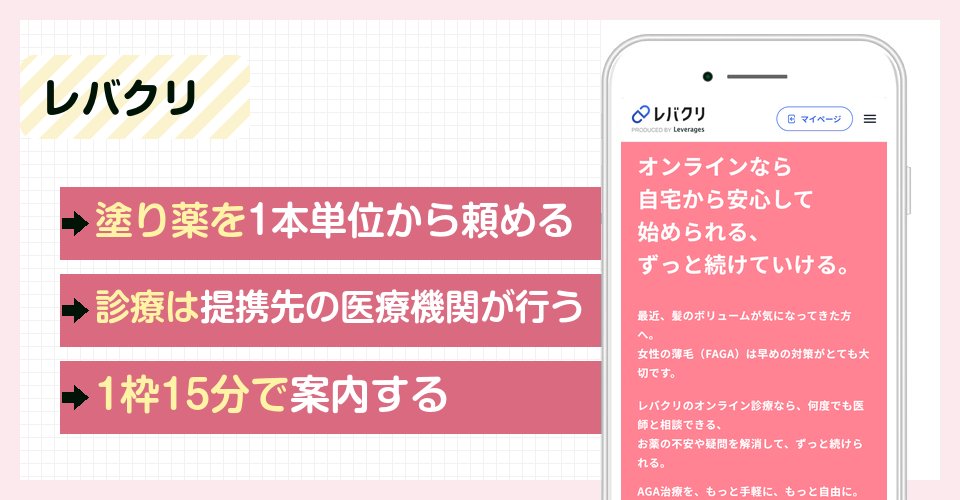 レバクリの特徴まとめ