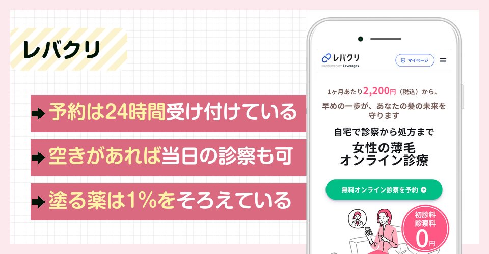 レバクリの特徴まとめ