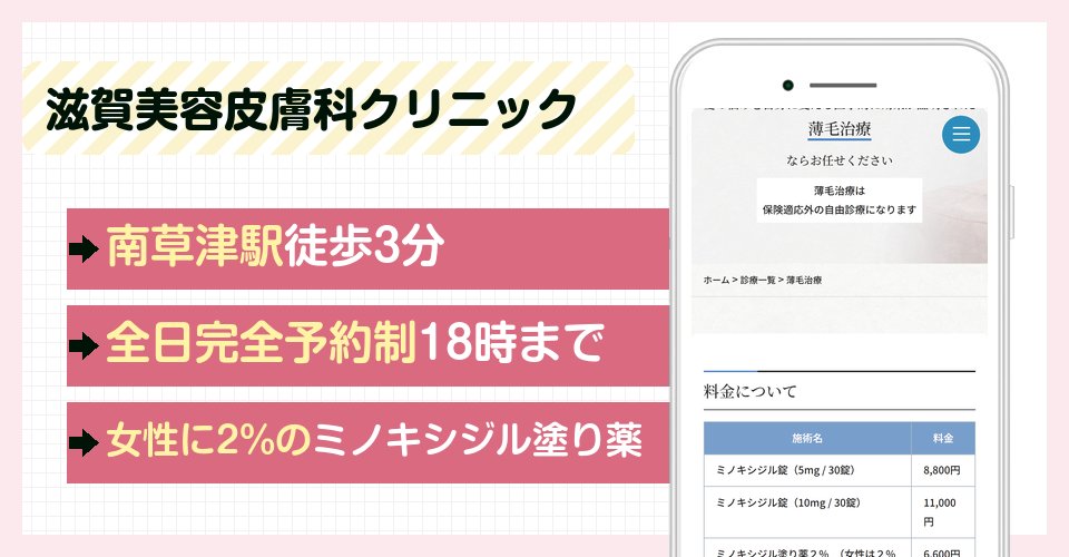 滋賀美容皮膚科クリニックの特徴まとめ