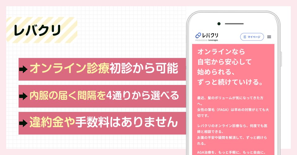 レバクリの特徴まとめ