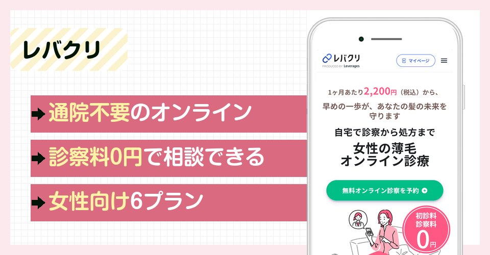 レバクリの特徴まとめ