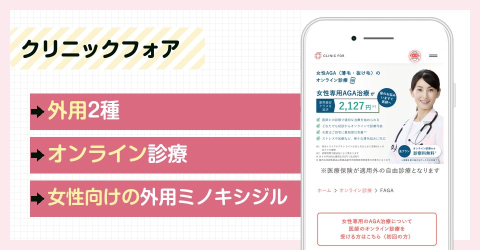 クリニックフォアの特徴まとめ