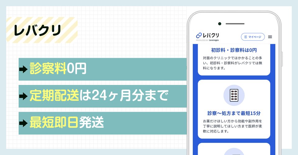 レバクリの特徴まとめ